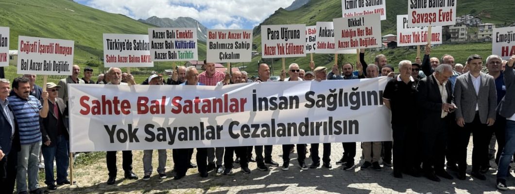 Rize de “Anzer Balı” adı altında sahte ürün satanların hakkında suç duyurusunda bulunuldu!