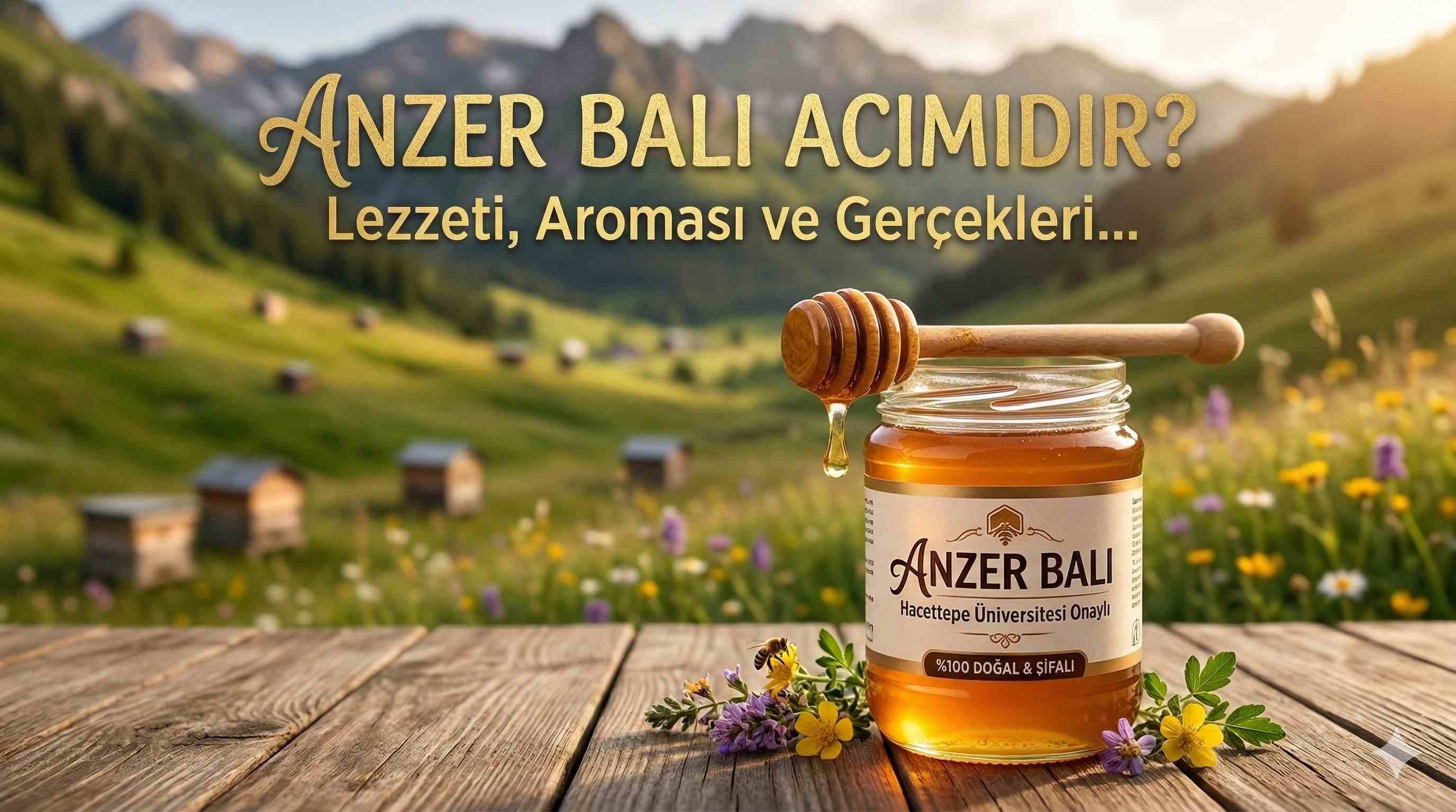 Anzer Balı Acı mıdır? Gerçek Anzer Balı Tadı ve Özellikleri