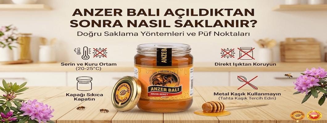 Anzer Balı Açıldıktan Sonra Nasıl Saklanır? Doğru Saklama Yöntemleri