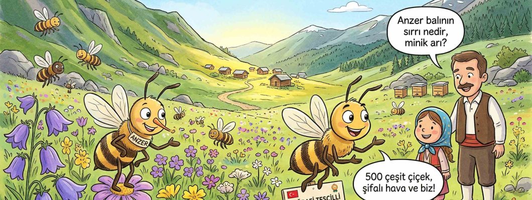 Şifa Kaynağı: Anzer Balı Hangi Çiçeklerden Gelir?