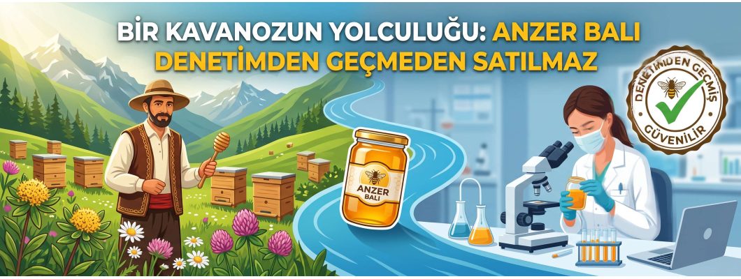 Bir Kavanozun Yolculuğu: Anzer Balı Denetimden Geçmeden Satılmaz
