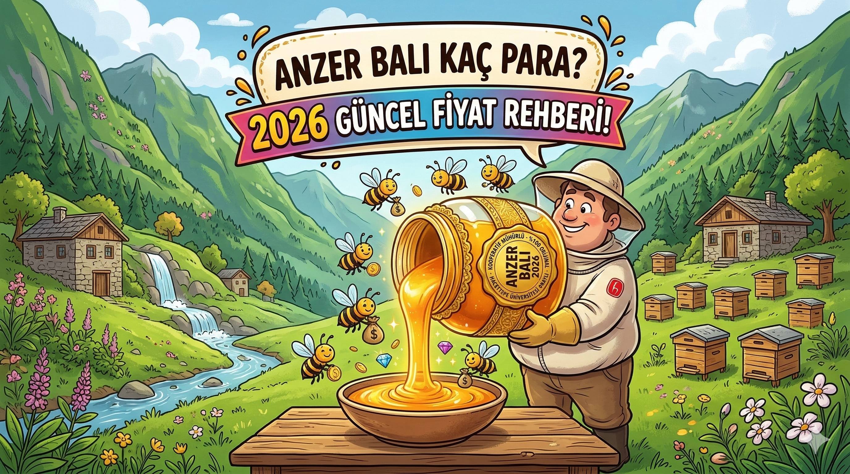 Anzer Balı Kaç Para? 2026 Güncel Fiyat Listesi ve Faydaları