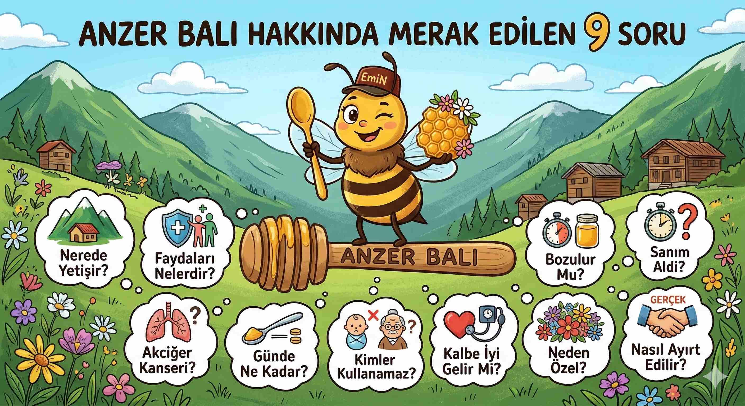 Anzer Balı Hakkında Merak Edilen 9 Soru | Faydaları ve Kullanımı