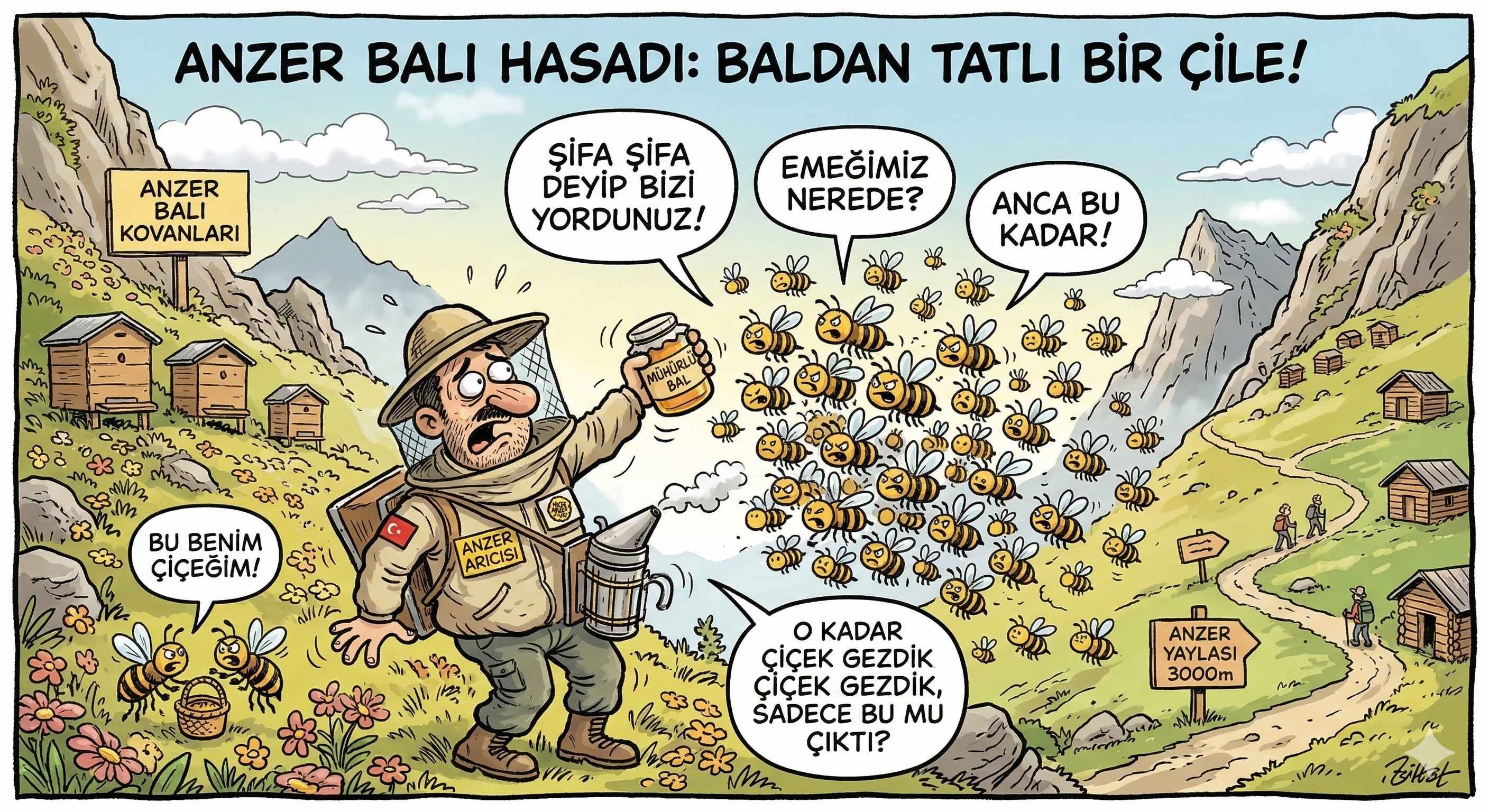 Anzer Balı Hasadı: Nasıl Yapılır ve Ne Zaman Başlar?