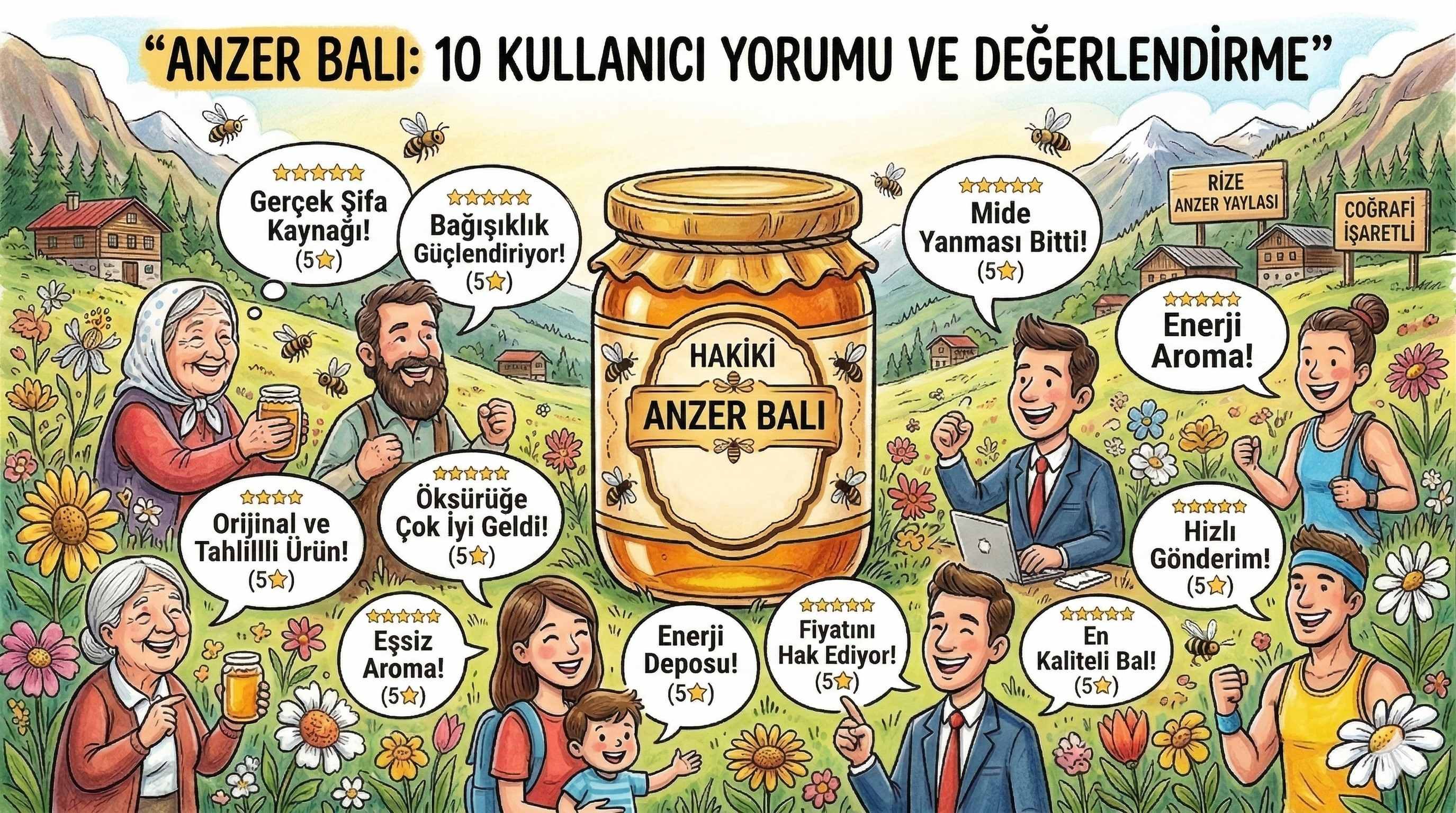 Hakiki Anzer Balı Kullanıcı Yorumları 2026: Gerçek Şifa Deneyimleri