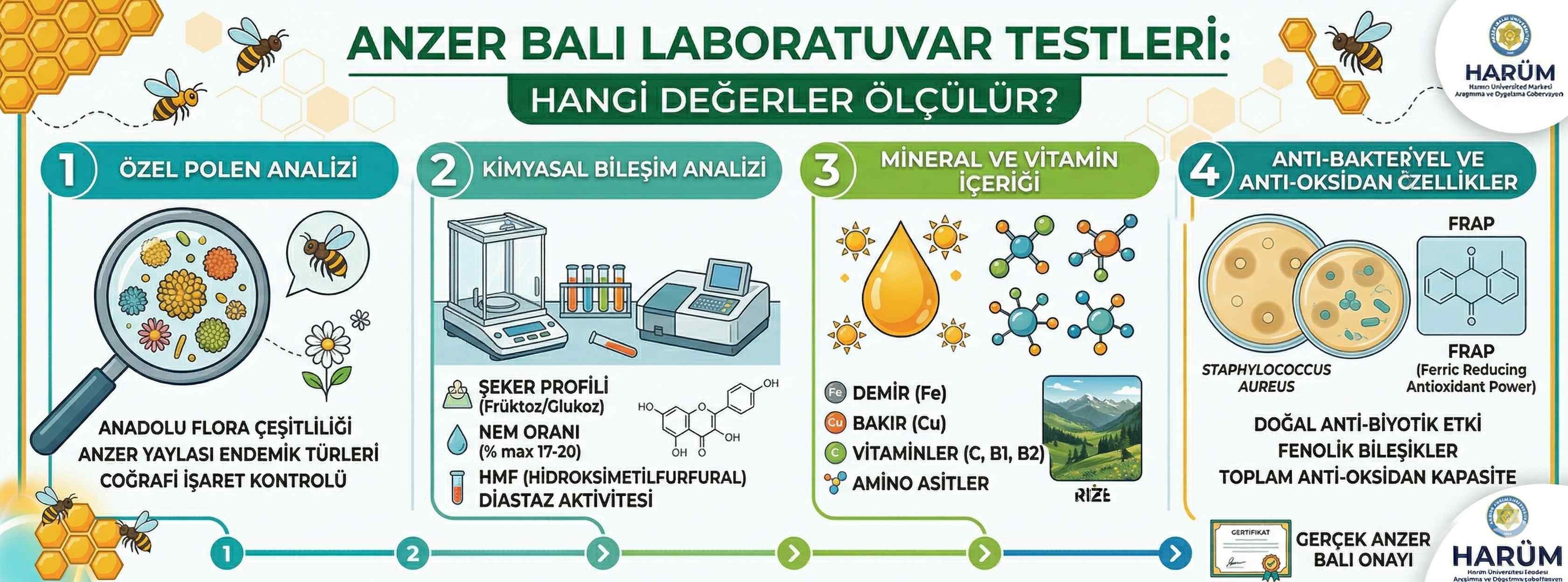 Anzer Balı Laboratuvar Testleri: Hangi Değerler Ölçülür?