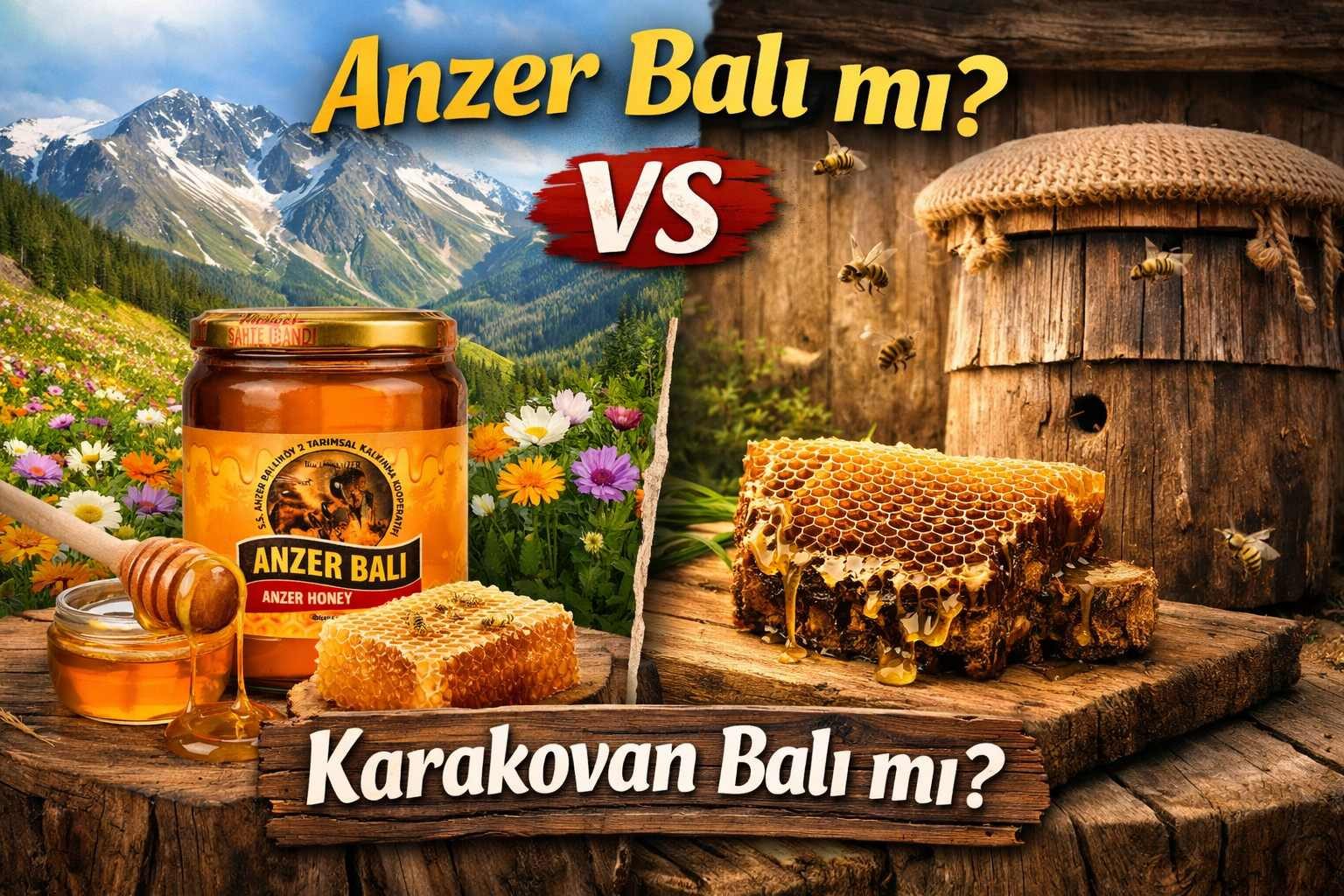 Anzer Balı mı Karakovan Balı mı? Farkları, Faydaları ve Hangisi Daha İyi?