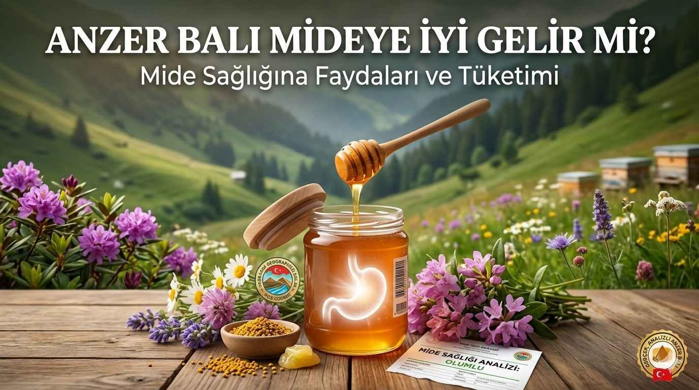 Anzer Balı Mideye İyi Gelir mi? Mide Sağlığına Faydaları ve Tüketimi