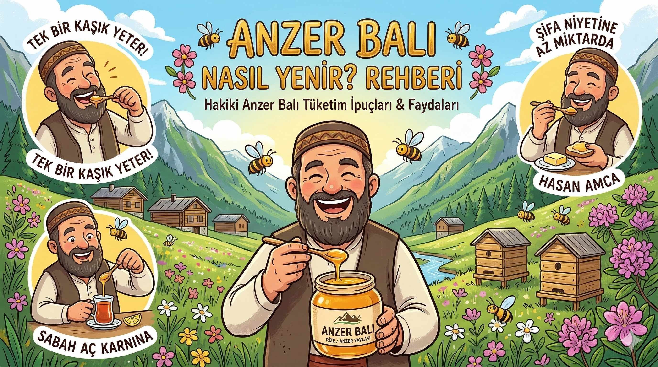 Anzer Balı Nasıl Yenir?