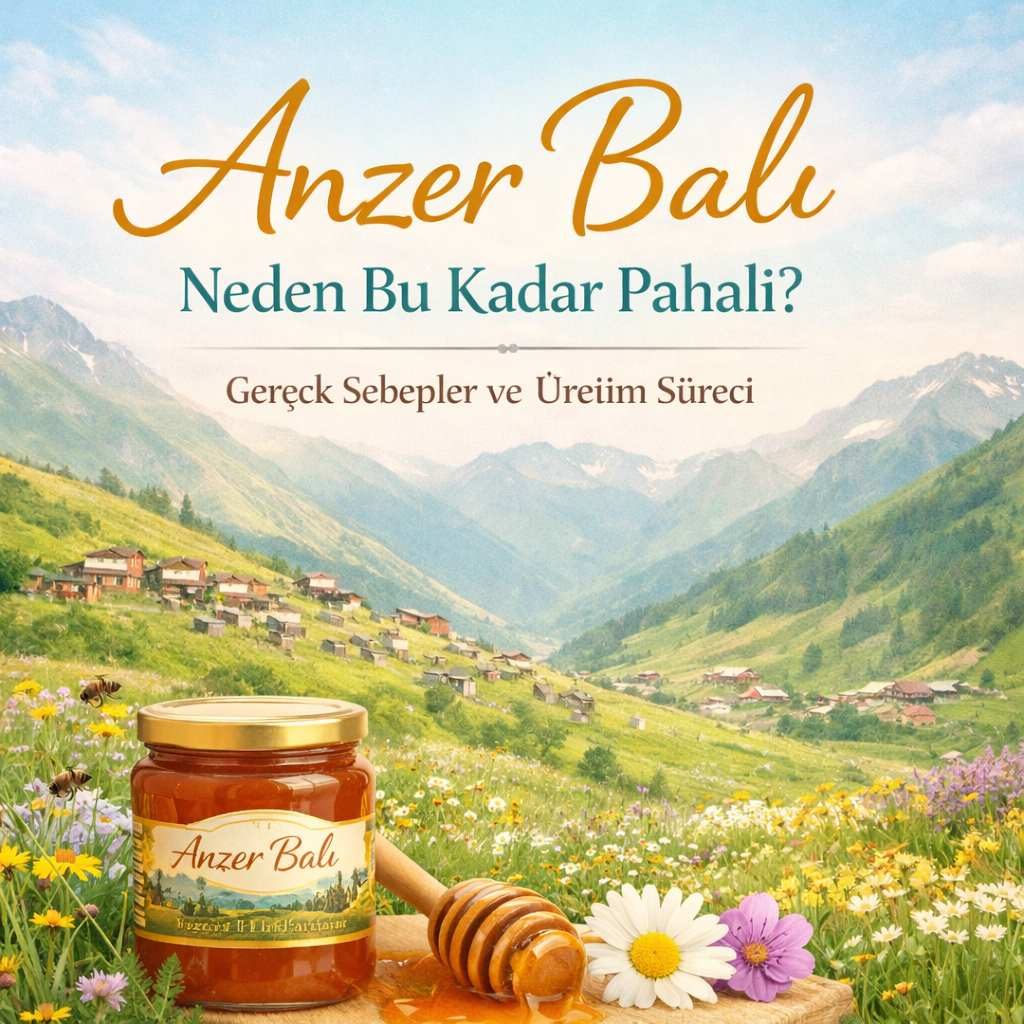 Anzer Balı Neden Bu Kadar Pahalı? Gerçek Sebepler ve Üretim Süreci