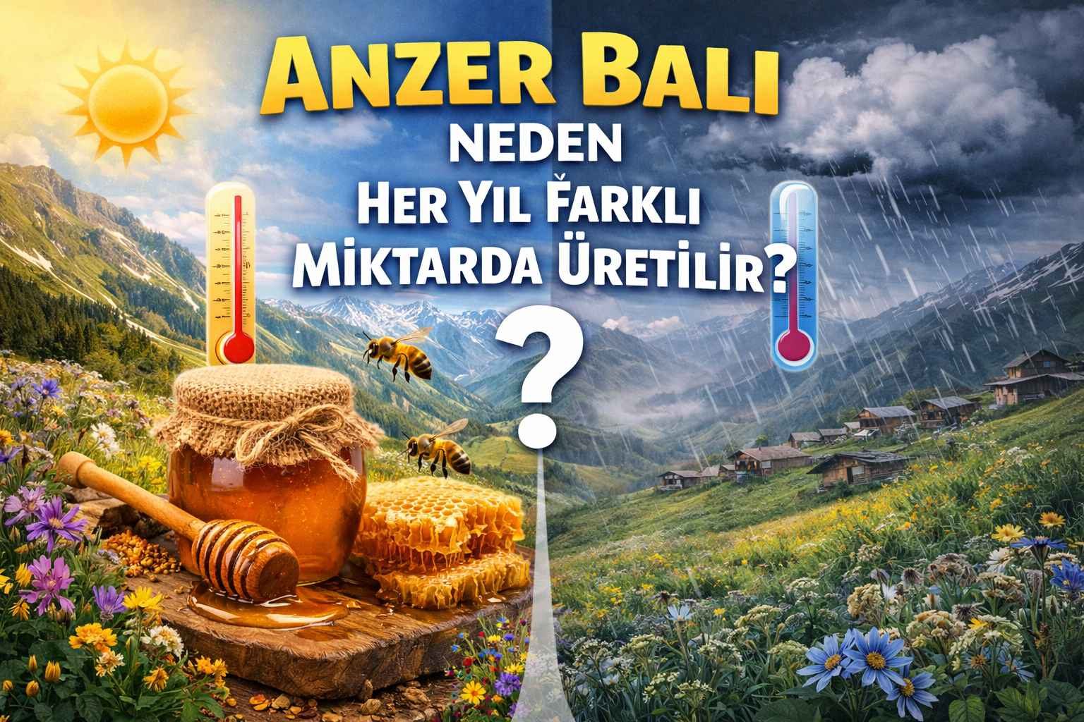 Anzer Balı Neden Her Yıl Farklı Miktarda Üretilir?