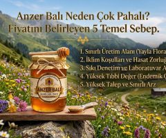 Anzer Balı Neden Çok Pahalı? Fiyatını Belirleyen 5 Temel Sebep