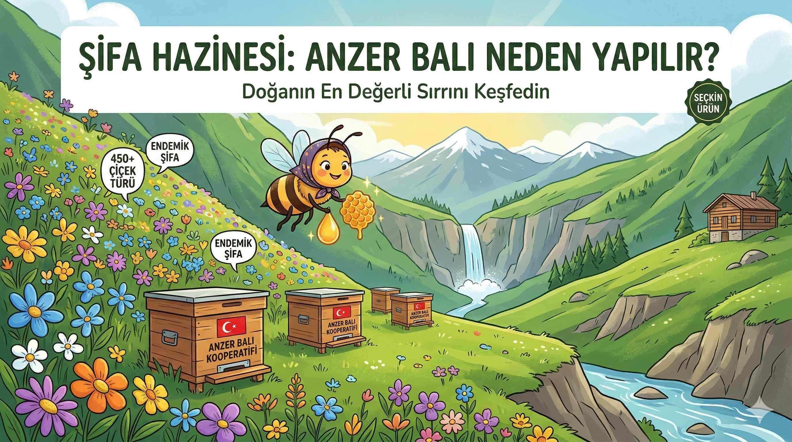 Anzer Balı Nedir, Neden Yapılır? Şifa Kaynağının Gizemli Yolculuğu