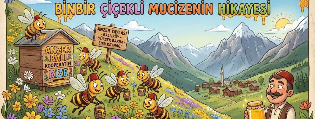 Şifa Kaynağı Anzer Balı Türkiye'de Nerede Üretilir?