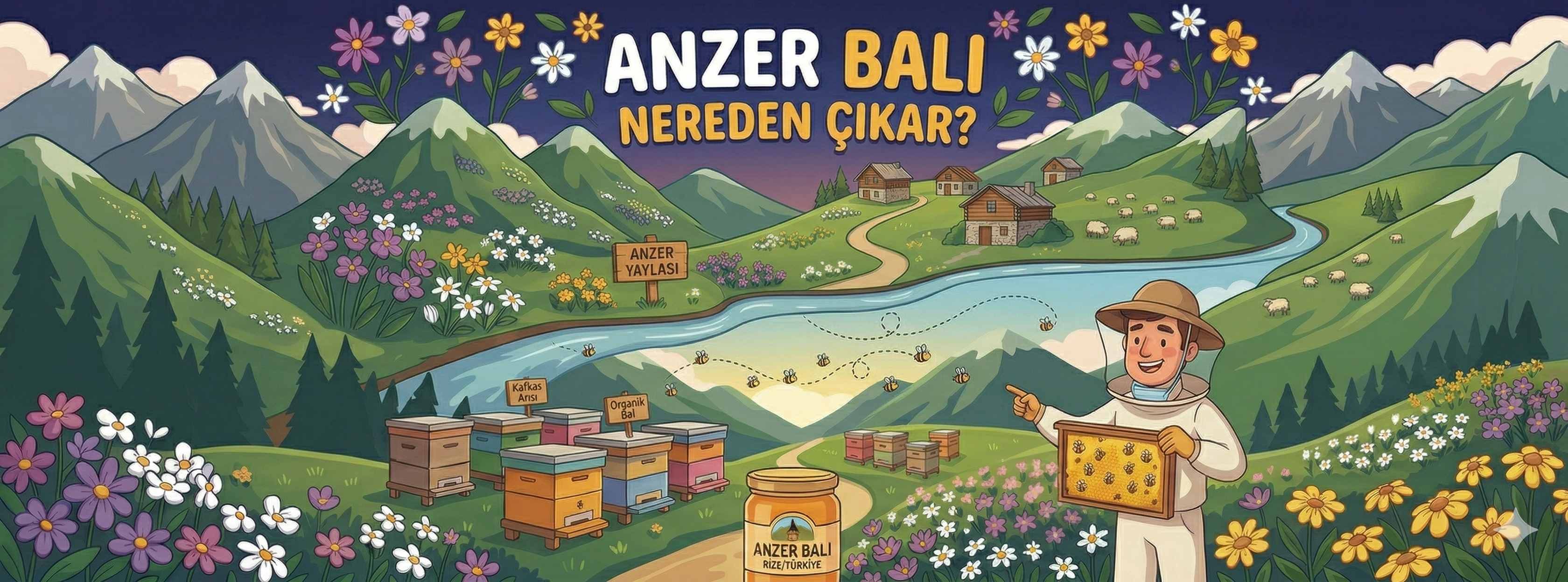 Anzer Balı Nerden Çıkar