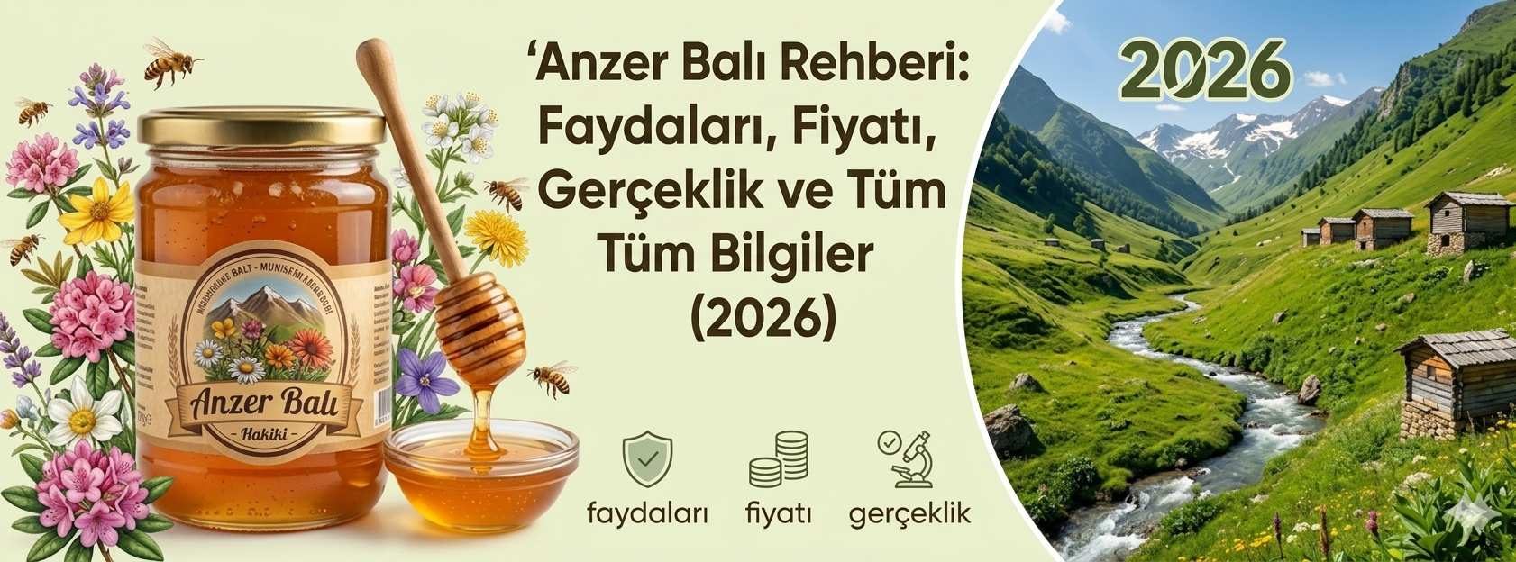 Anzer Balı Nedir, Özellikleri, Fiyatı ve Orijinal Ürün Nasıl Anlaşılır?