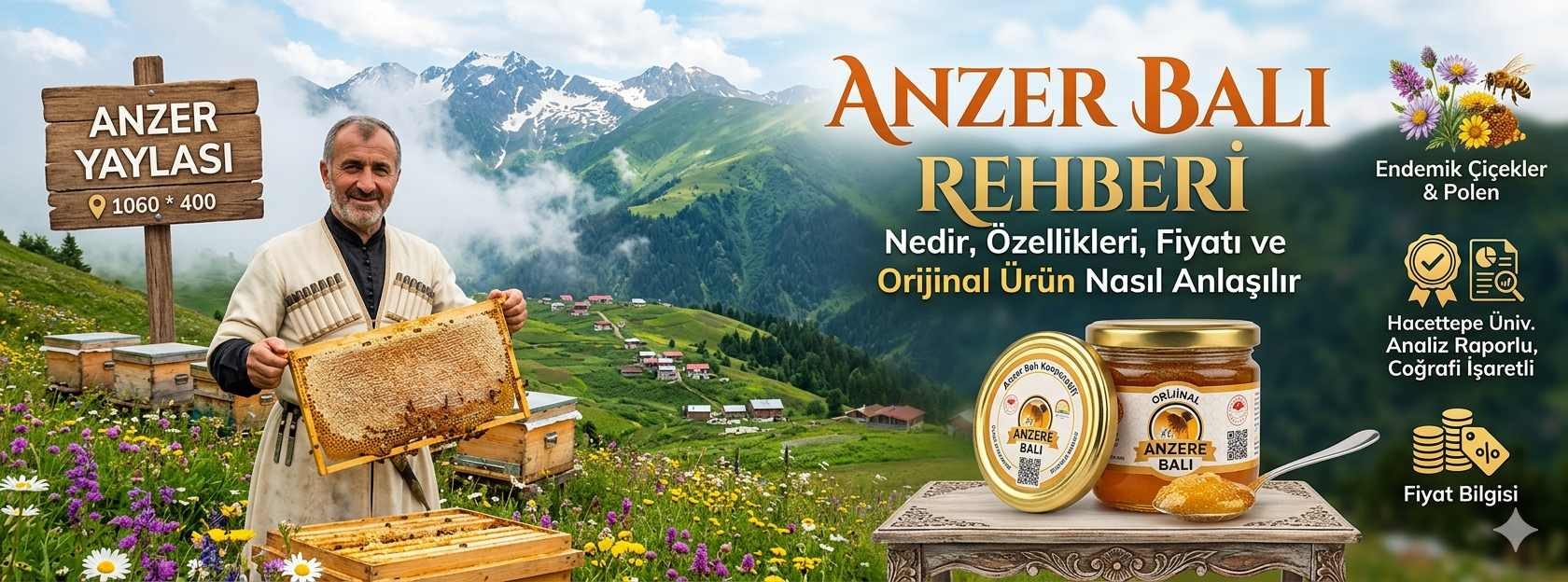 Anzer Yaylasında Üretilen Balın Özellikleri ve Üretim Süreci