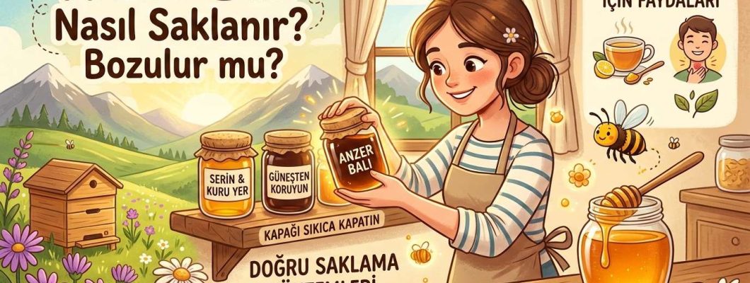 Anzer Balı Nasıl Saklanır? Bozulur mu? Doğru Saklama Yöntemleri