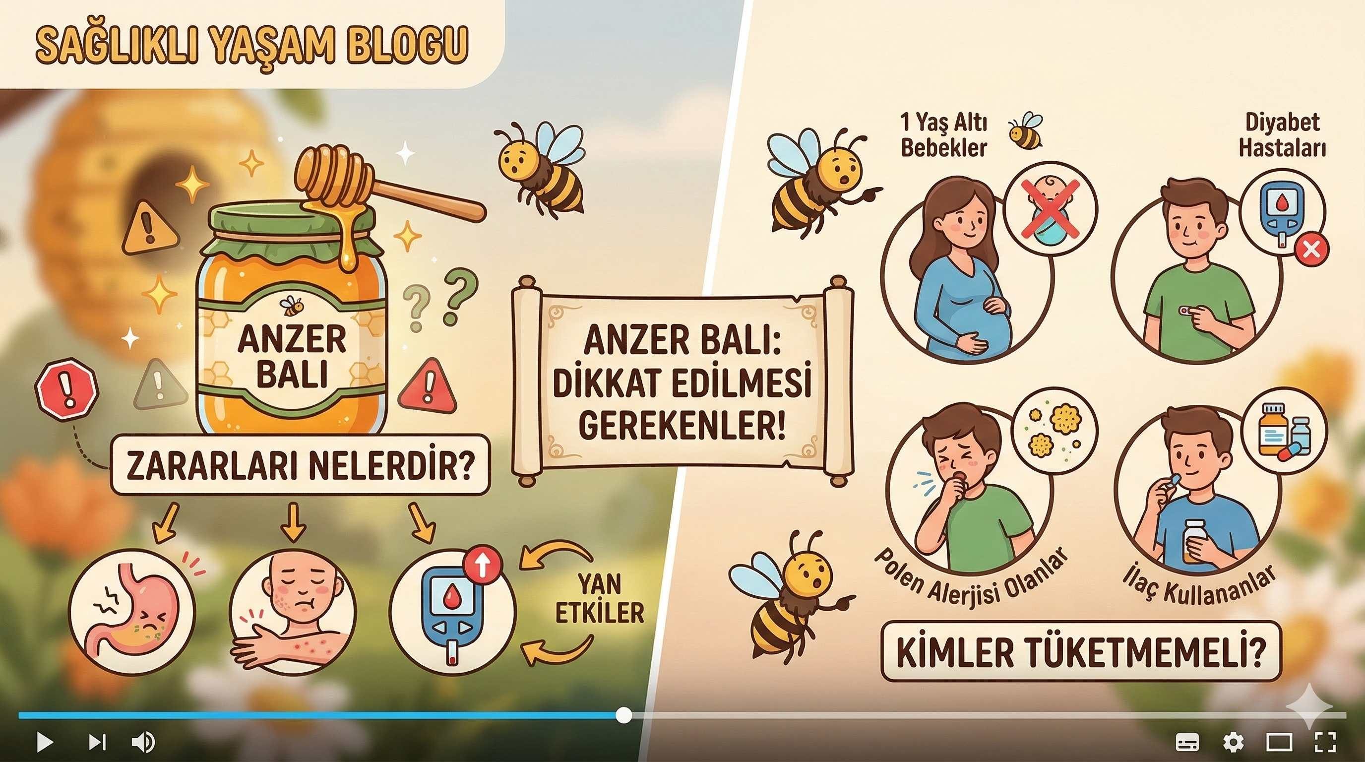 Anzer Balı Zararları Nelerdir? Kimler Tüketmemeli?