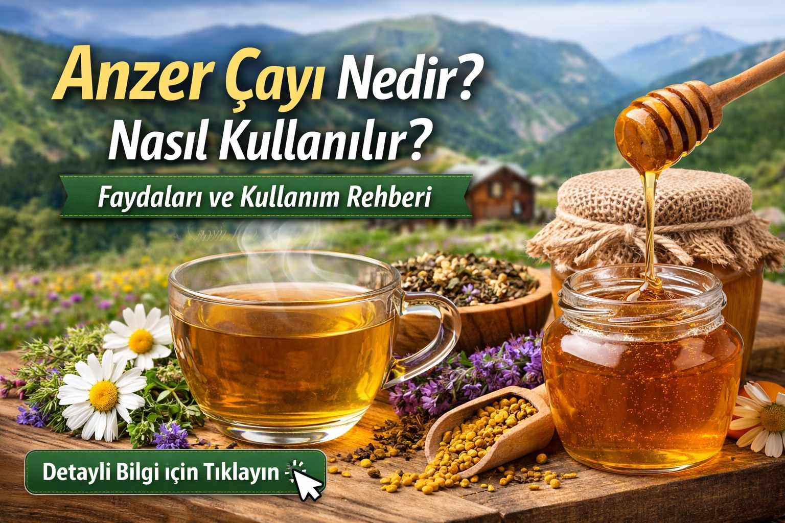 Anzer Çayı Nedir? Nasıl Kullanılır? Faydaları ve Doğru Tüketimi