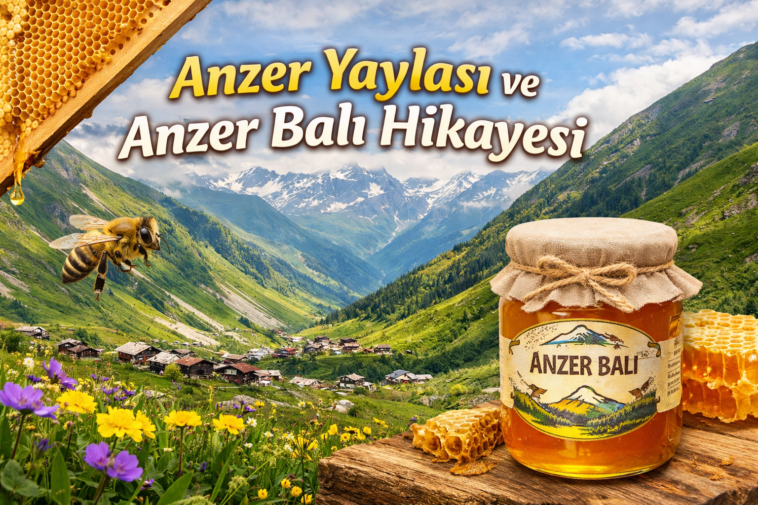 Anzer Yaylası ve Anzer Balı Hikayesi | Dünyanın En Özel Balının Doğuşu