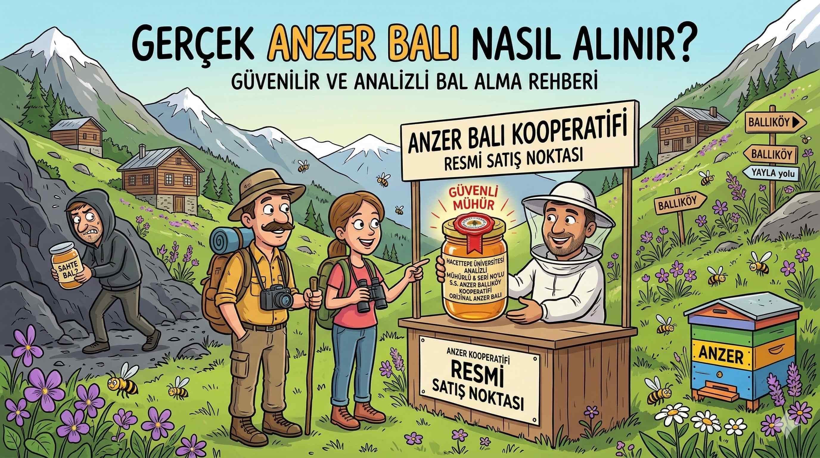 Gerçek Anzer Balı Nasıl Alınır? 2026 Orijinal Bal Rehberi