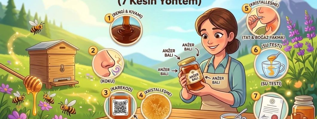 Gerçek Anzer Balı Nasıl Anlaşılır? (7 Kesin Yöntem)
