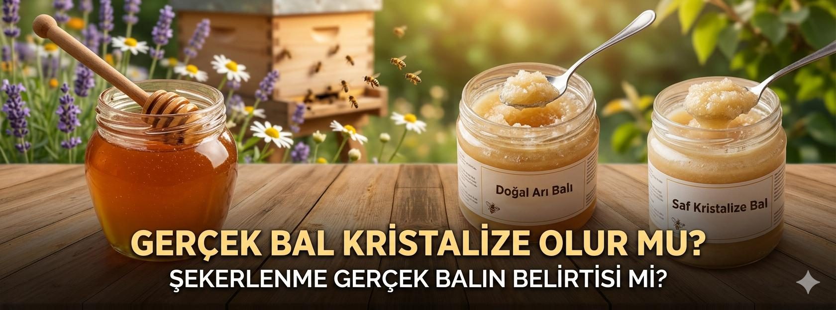 Gerçek Bal Kristalize Olur Mu? | Şekerlenme Gerçek Balın Belirtisi mi?
