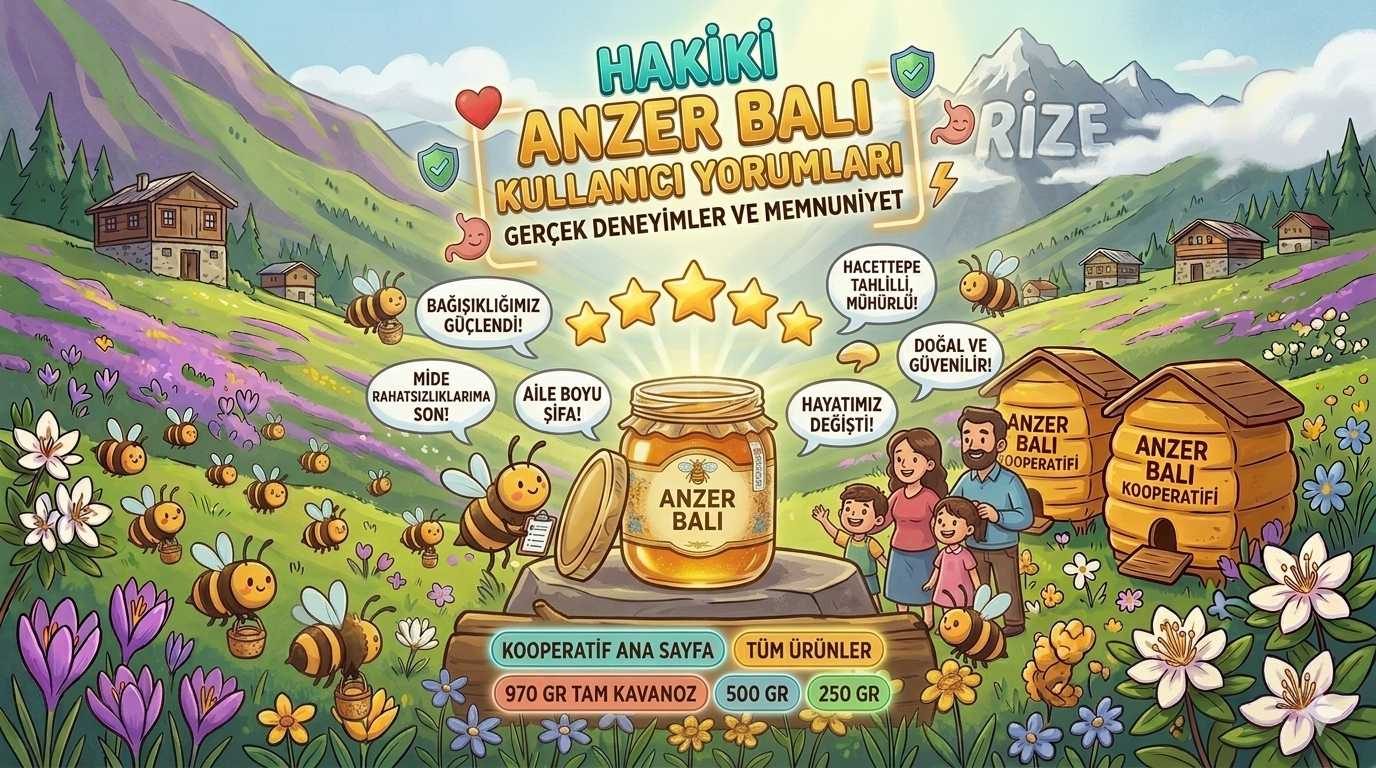 Anzer Balının Tadı Nasıl Olur? Gerçek Anzer Balı Aroması