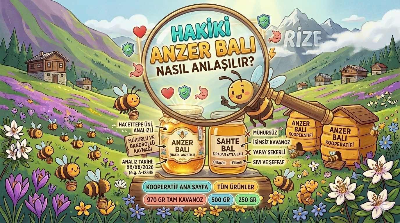Hakiki Anzer Balı Nasıl Anlaşılır? | 5 Kesin Yöntem (2026)