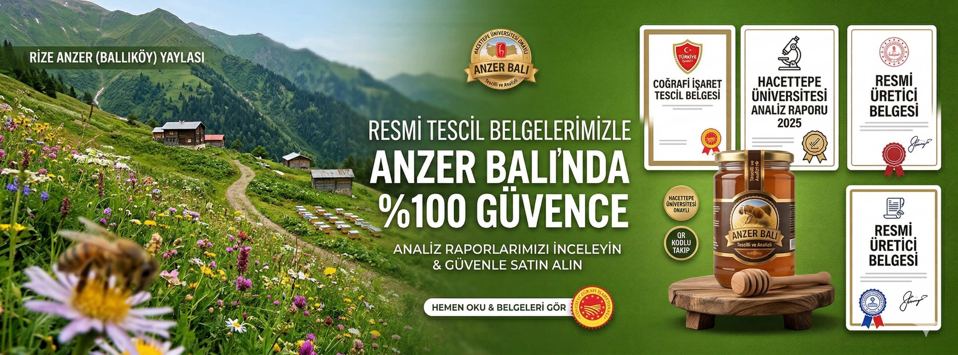 Coğrafi işaretli Anzer balı neden özel? Tescil ve kalite süreci