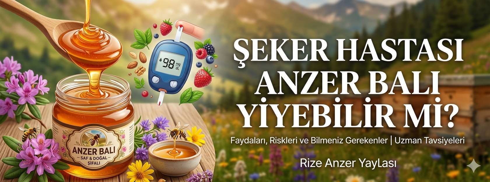 Şeker Hastası Anzer Balı Yiyebilir mi?