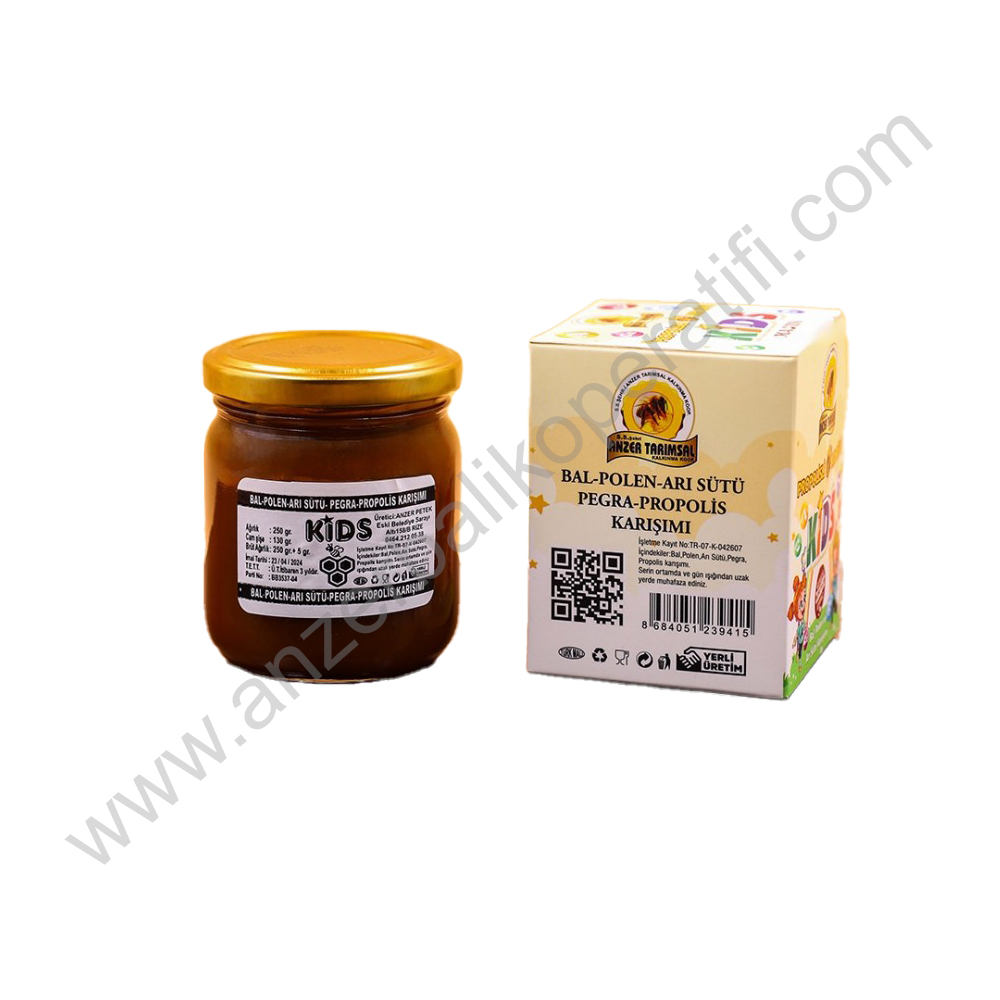 Anzer macun Çoçuklar İçin (Kids) 250gr Anzer macun Çoçuklar İçin (Kids) 250gr